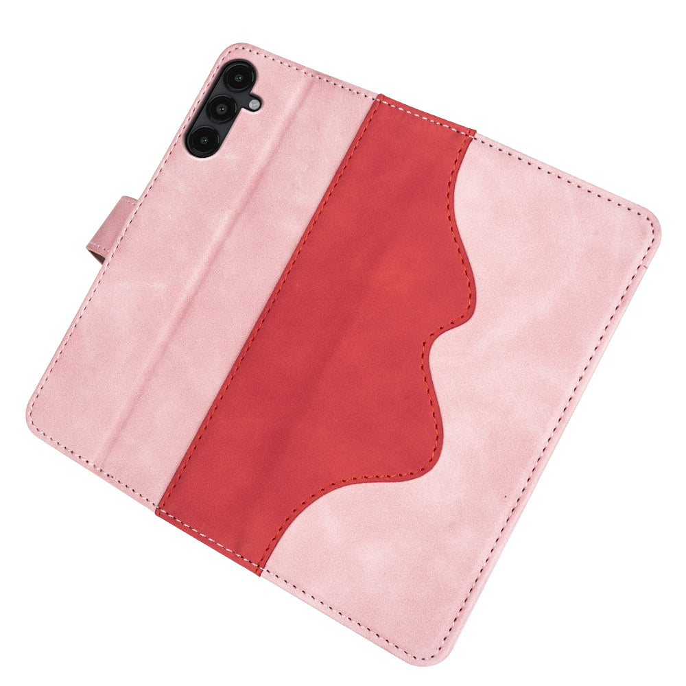 Dual Color Phone Shell for Samsung Galaxy M14 5G Splicing Leather Wallet Cover Flip Stand Phone Case Dual Color Phone Shell for Samsung Galaxy M14 5G Splicing Leather Wallet Cover Flip Stand Phone Case